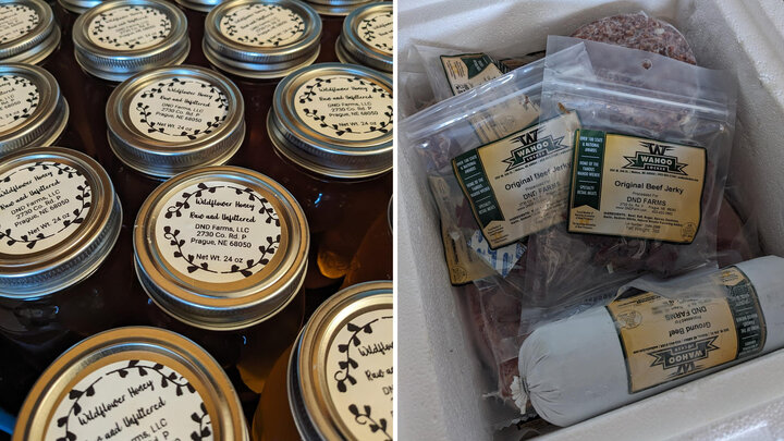DND Farms honey and beef products